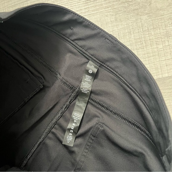 LULULEMON ABC Slim-Fit Pant 28" *Warpstreme Black Size 30 - Picture 9 of 13